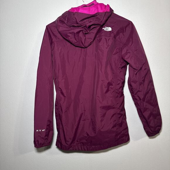 The North Face Girls Rain Jacket DryVent Purple/Pink Size L 14/16 - Picture 3 of 6